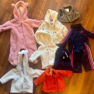 Jackets, tracksuits, sleepers